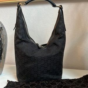 Gucci GG Monogram Hobo Bag